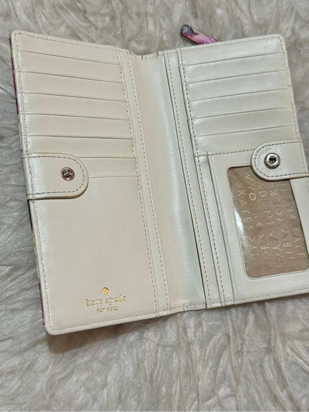 kate spade Floral Phone Wallet Case - Pink & Green Rose Print